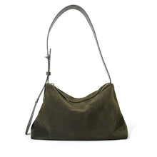 Load image into Gallery viewer, Women's Genuine Leather Tote Bag | High-Gloss Matte Cowhide Shoulder Bag
