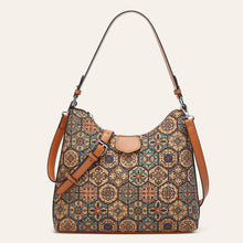Load image into Gallery viewer, Women's Retro Ethnic Embroidered Tote Crossbody Bag with Multiple Compartments