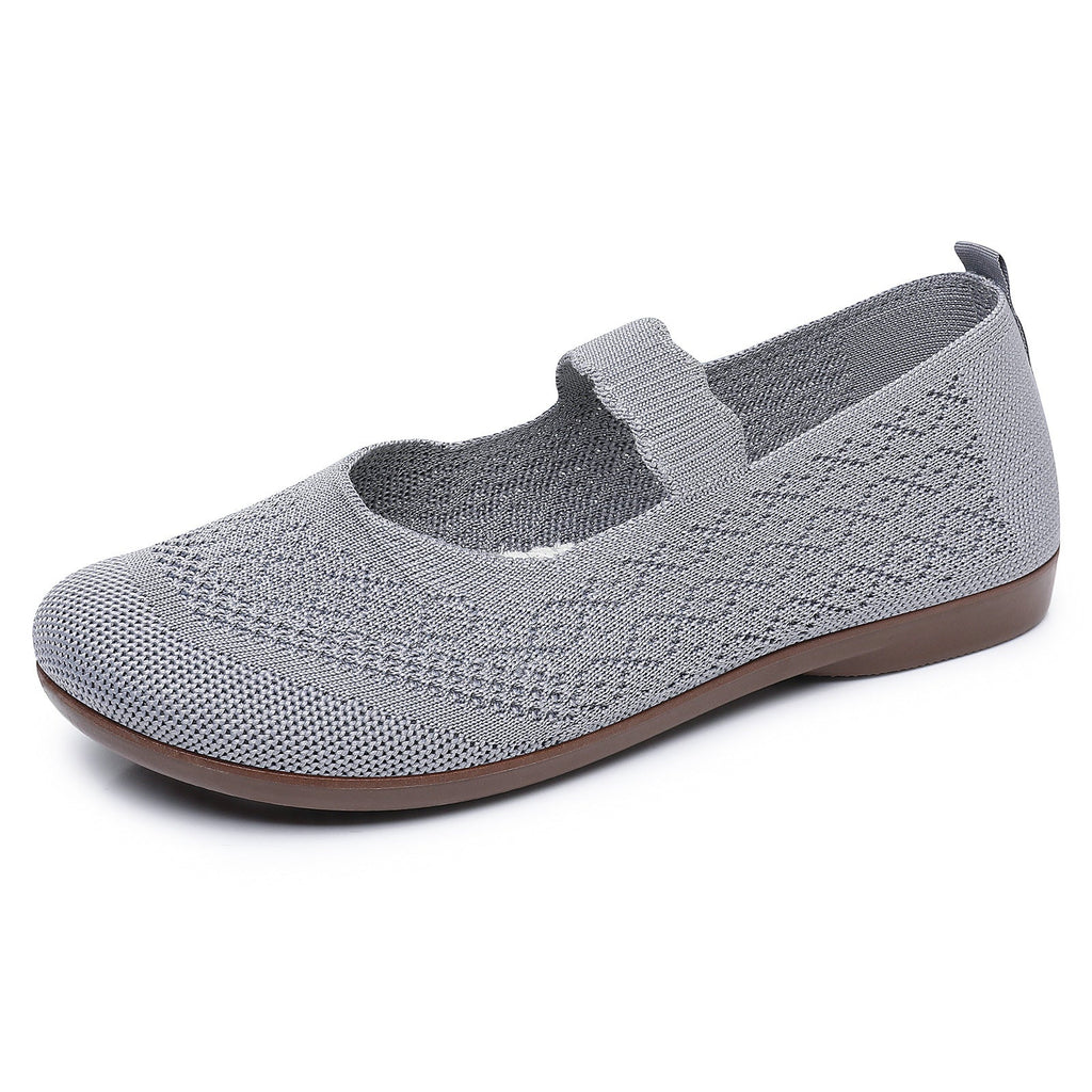 Breathable Slip-On Soft-Soled Non-Slip Casual Flat Shoes