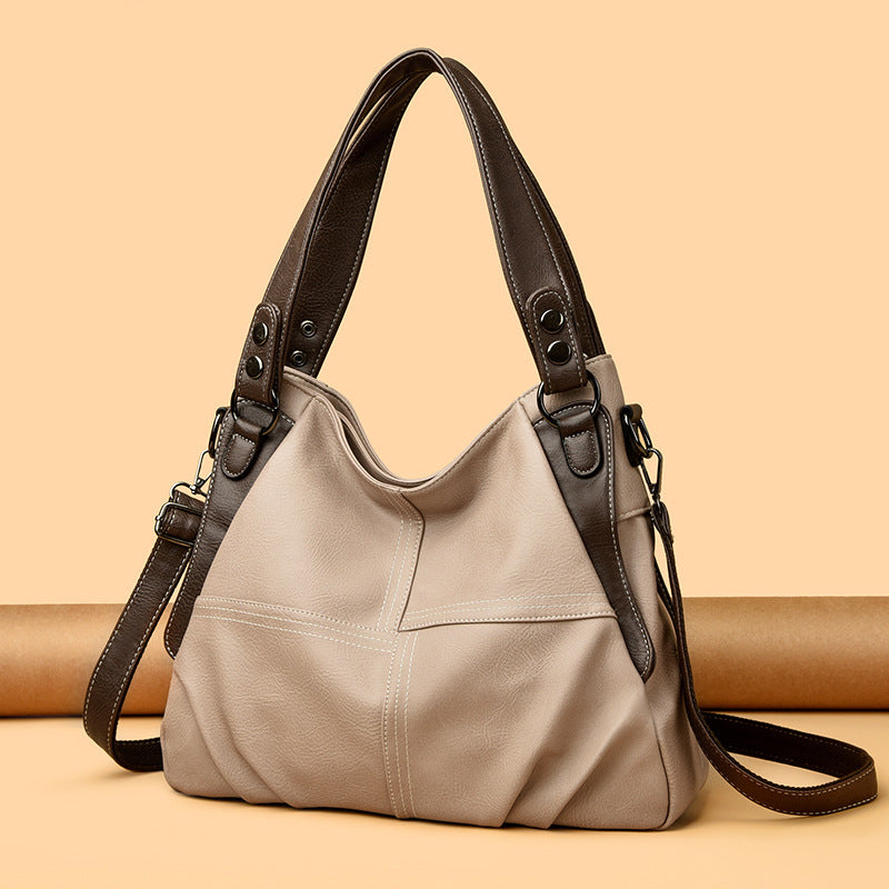 Women's Versatile Tote & Crossbody Bag – PU Leather, Multi-Carry, 8 Colors