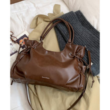 Load image into Gallery viewer, Vintage Biker Underarm Bag for Women - High Capacity PU Leather Crossbody