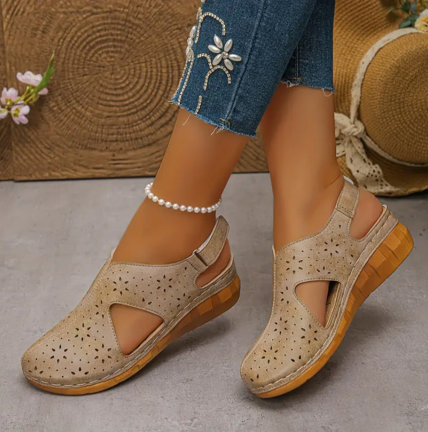 Breathable Wedge Sandals