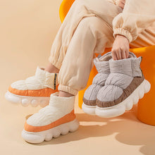 Load image into Gallery viewer, Women's Warm Down Ankle Boots | Breathable EVA Sole Winter Home Shoes