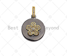 Load image into Gallery viewer, CZ  Evil Eye Crown Butterfly Elephant Coin Pendant, sku#L278