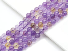 Load image into Gallery viewer, Genuine High Quality Ametrine Round Smooth Beads, Sku#U1396
