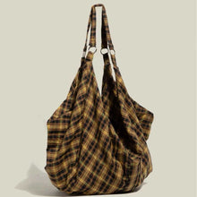 Load image into Gallery viewer, Womens Plaid Multi-Wear Large-Capacity ShoulderCrossbody Bag