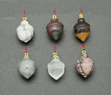 Load image into Gallery viewer, Gemstone Acorn Shape Pendant, Sku#LY27