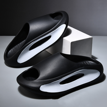 Load image into Gallery viewer, Peep Toe EVA Slippers – Unisex Hollow Sports Beach Slides