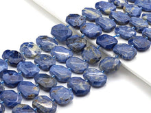 Load image into Gallery viewer, High Quality Natural Sodalite Rectangle Faceted Beads, Natur