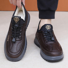 Load image into Gallery viewer, Men's Fleece-Lined Winter Sneakers - Warm Soft Sole Casual Shoes