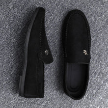 Load image into Gallery viewer, Men's Breathable Business Casual Slip-On Shoes - Lightweight PU Leather Dress Shoes