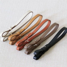 Load image into Gallery viewer, Premium Genuine Leather Bag Strap - Adjustable Replacement Shoulder Strap with Decorative Studs