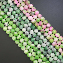 Load image into Gallery viewer, Colorful Jade Round Smooth Beads, Sku#U1900