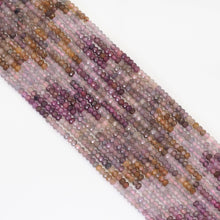 Load image into Gallery viewer, Genuine Colorful Spinel Faceted Rondelle Beads, Sku#U1691