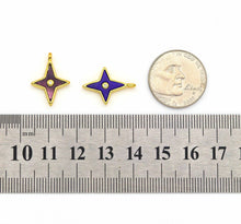 Load image into Gallery viewer, North Star Gemstone Charm, Sku#LY07