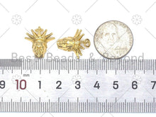 Load image into Gallery viewer, Liberty Statue Shape Pendant/Charm, 18K Gold Filled Liberty Statue Charm, Necklace Bracelet Charm Pendant,16x17mm,Sku#L576