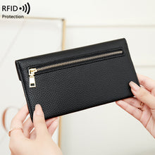 Load image into Gallery viewer, RFID Anti-Theft Women's Wallet - Waterproof Lightweight PU Leather Wallet