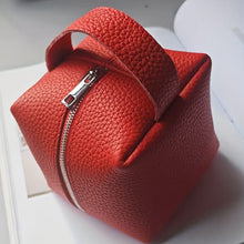 Load image into Gallery viewer, Women's Square Bread-Shaped Toiletry &amp; Cosmetic Bag – Waterproof Organizer