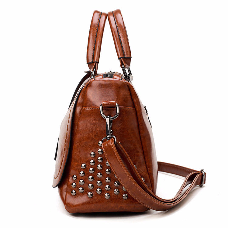 Patek Crossbody Shoulder Bag – PU Leather Everyday Bag for Women | Wine Red, Black, Brown