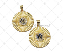 Load image into Gallery viewer, CZ Evil Eye Charm, Sku#LK561