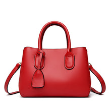 Load image into Gallery viewer, Multifunctional Genuine Leather Tote Bag – Work &amp; Commute | Black, Red, Khaki