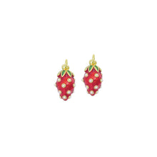 Load image into Gallery viewer, White Pearl Strawberry Charm Pendant,Sku#LD724