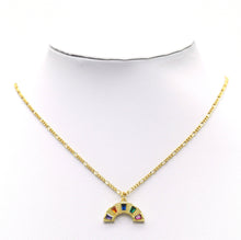 Load image into Gallery viewer, Large Trapezoid CZ Fan Shape Charm, Sku#F1490