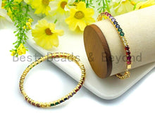 Load image into Gallery viewer, Large CZ Buckle Bracelet, Sku#X37