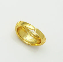 Load image into Gallery viewer, Gold Straight lines Adjustable Ring, Sku#LD269