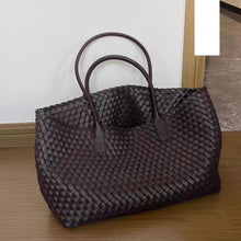 Load image into Gallery viewer, Large Capacity Embossed PU Leather Shoulder Tote Handbag