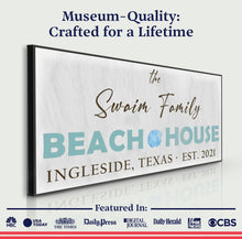Load image into Gallery viewer, Beach House Sign