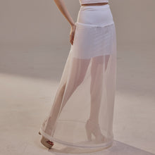 Load image into Gallery viewer, A-Line Wedding Dress Petticoat , One Hoop Underskirt with Waist Corsage