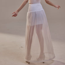 Load image into Gallery viewer, A-Line Wedding Dress Petticoat , One Hoop Underskirt with Waist Corsage
