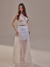 Load image into Gallery viewer, A-Line Wedding Dress Petticoat , One Hoop Underskirt with Waist Corsage