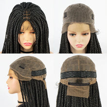 Load image into Gallery viewer, 36" Knotless Box Braids Full Lace Wig | Crochet Braids | Synthetic Braiding Hair | Black Women