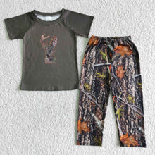 Load image into Gallery viewer, Boy Deer Camo Outfits