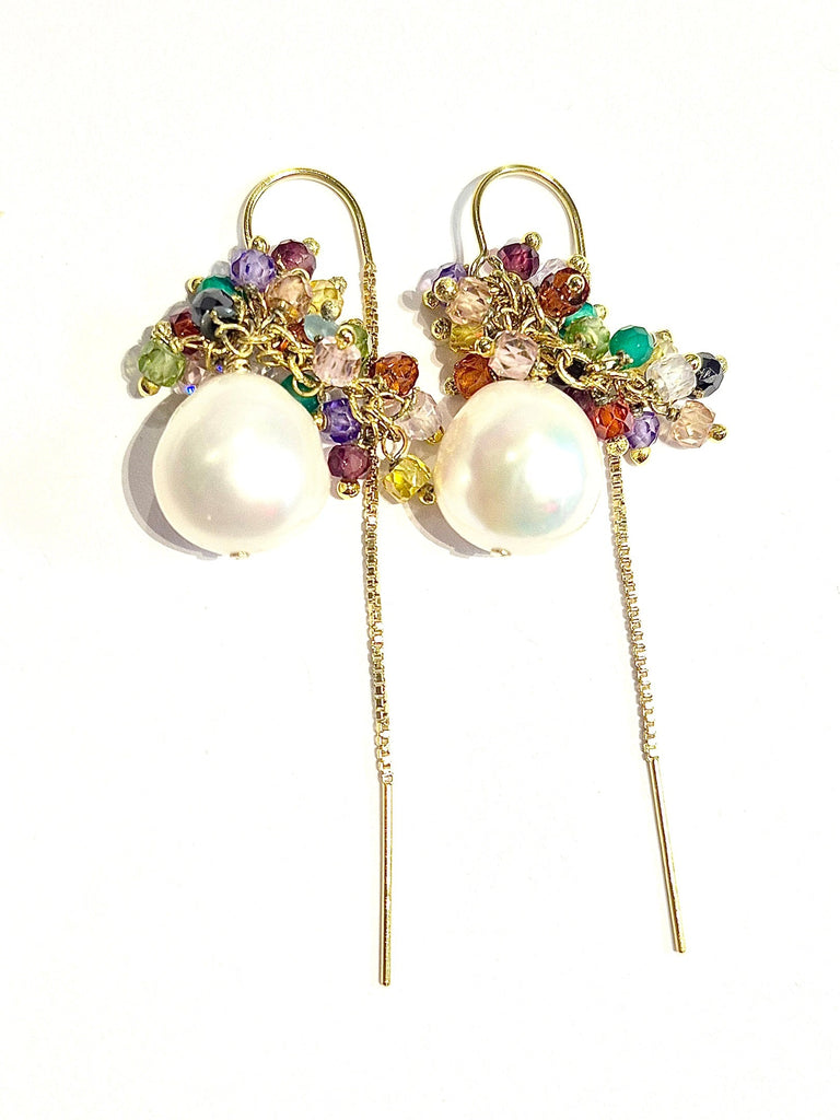 Baroque Pearl Festival earrings