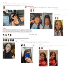 Load image into Gallery viewer, 36" Knotless Box Braids Full Lace Wig | Crochet Braids | Synthetic Braiding Hair | Black Women