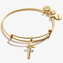 Load image into Gallery viewer, Cross Charm Bangle