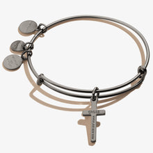 Load image into Gallery viewer, Cross Charm Bangle