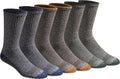Dickies Men's Dri-tech Original Moisture Control Crew Socks, Available in M-xxl (6, 12, 18 Pairs)