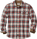 Legendary Whitetails Mens Flannel Long Sleeve Button Down 100% Cotton Shirt