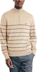 Nautica Men's Quarter-Zip Sweater