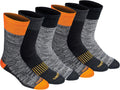 Dickies Men's Dri-tech Original Moisture Control Crew Socks, Available in M-xxl (6, 12, 18 Pairs)