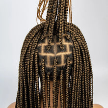 Load image into Gallery viewer, 36" Knotless Box Braids Full Lace Wig | Crochet Braids | Synthetic Braiding Hair | Black Women