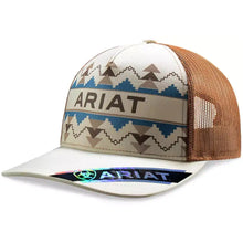 Load image into Gallery viewer, Ariat Southwest Pattern (Khaki) - Women's Trucker Cap