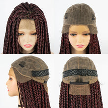 Load image into Gallery viewer, 36" Knotless Box Braids Full Lace Wig | Crochet Braids | Synthetic Braiding Hair | Black Women