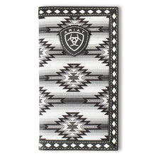 Load image into Gallery viewer, Ariat Diamond Lace Southwest (Black/White) - Men's Rodeo Wallet