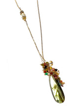 Load image into Gallery viewer, Labradorite long necklace