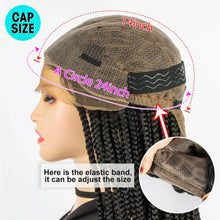 Load image into Gallery viewer, 36" Knotless Box Braids Full Lace Wig | Crochet Braids | Synthetic Braiding Hair | Black Women